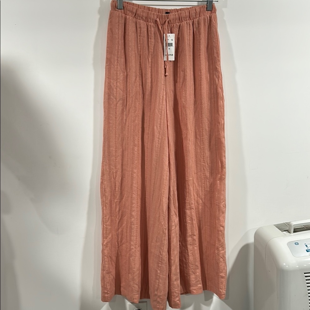 Splendid Wide Leg Pants with Elastic Waistband